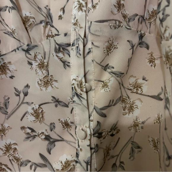 Lucca Floral Spaghetti Strap Dress midi - Picture 9 of 13